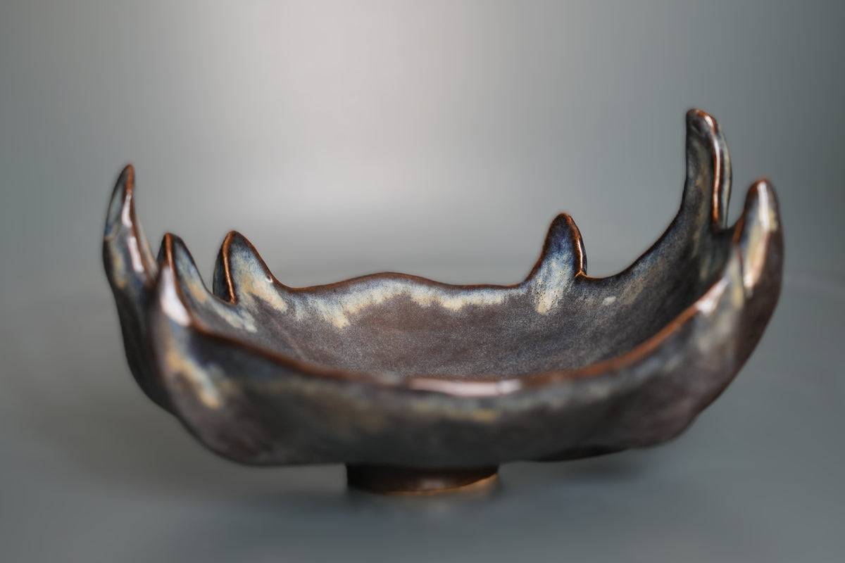 Fruit vase 'Frozen flame'