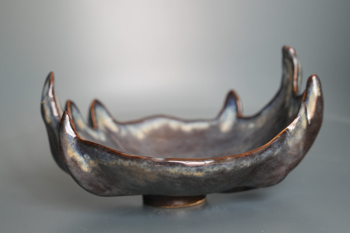 Fruit vase 'Frozen flame'