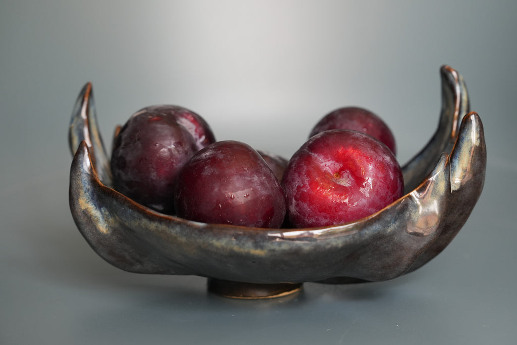 Fruit vase 'Frozen flame'
