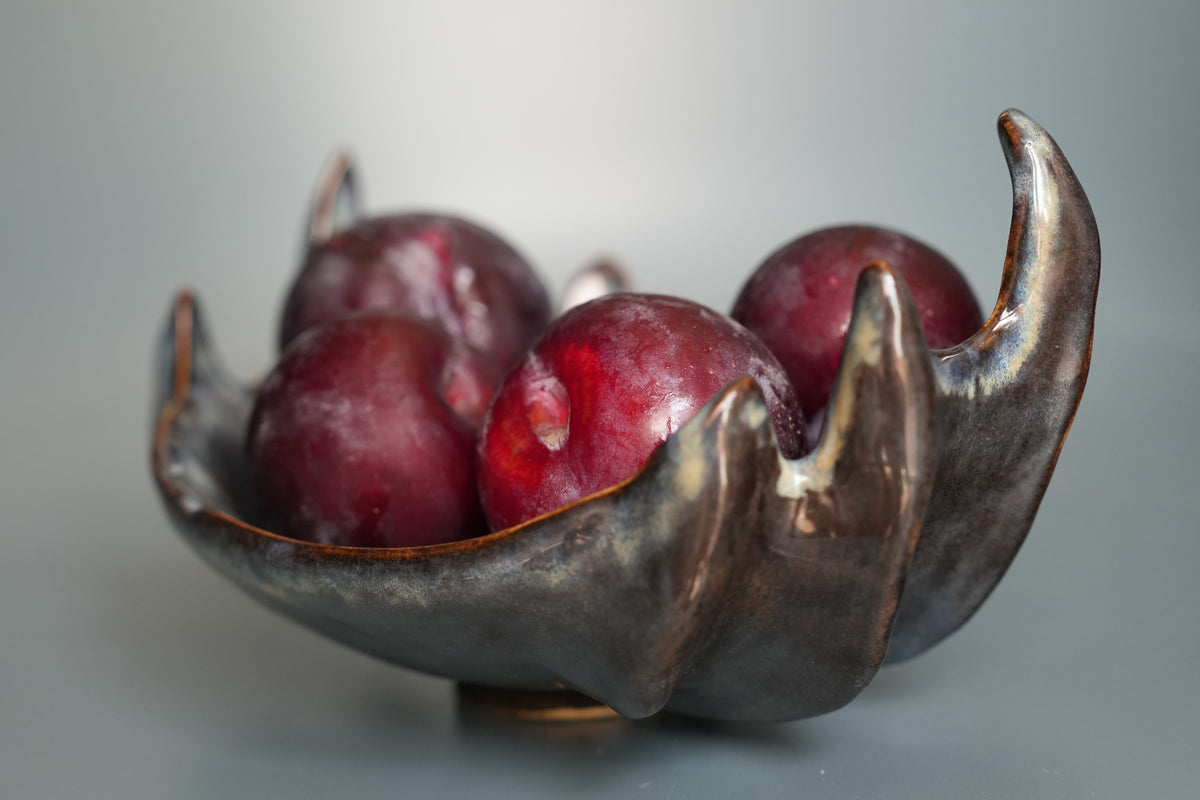 Fruit vase 'Frozen flame'