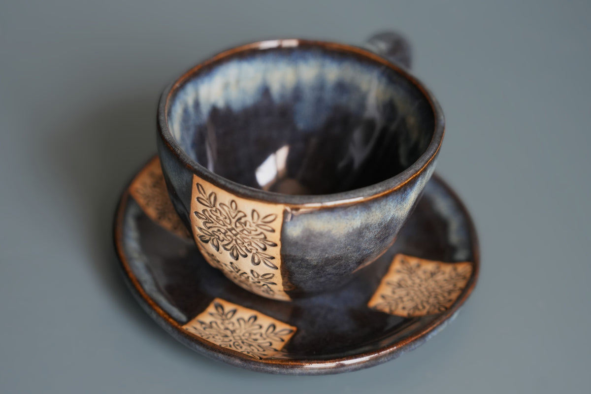 Cup and saucer 'Ornament'