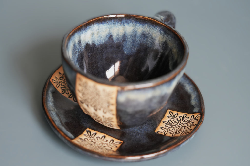 Cup and saucer 'Ornament'