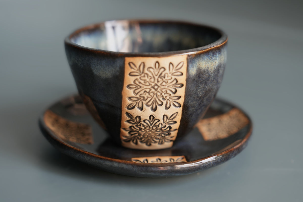 Cup and saucer 'Ornament'