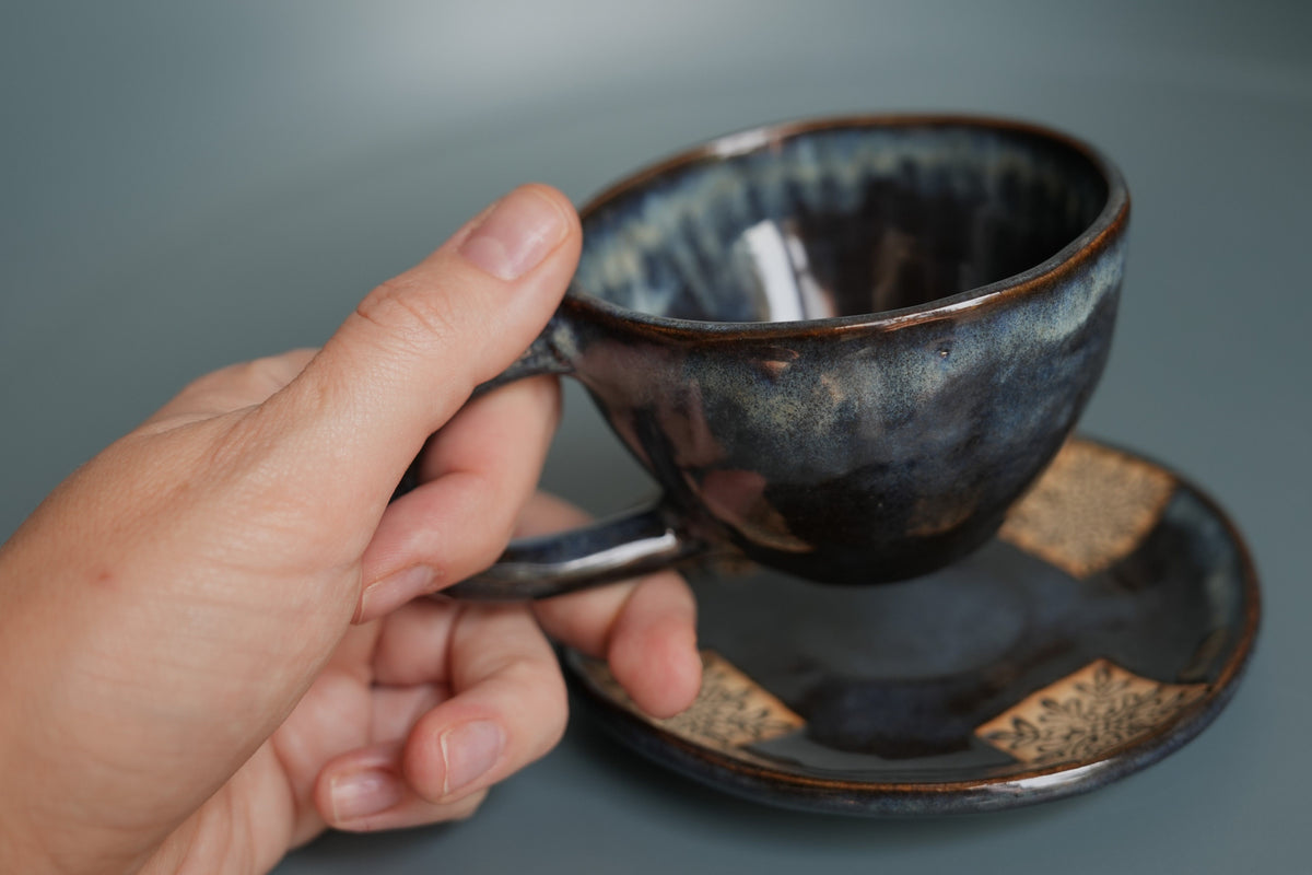 Cup and saucer 'Ornament'