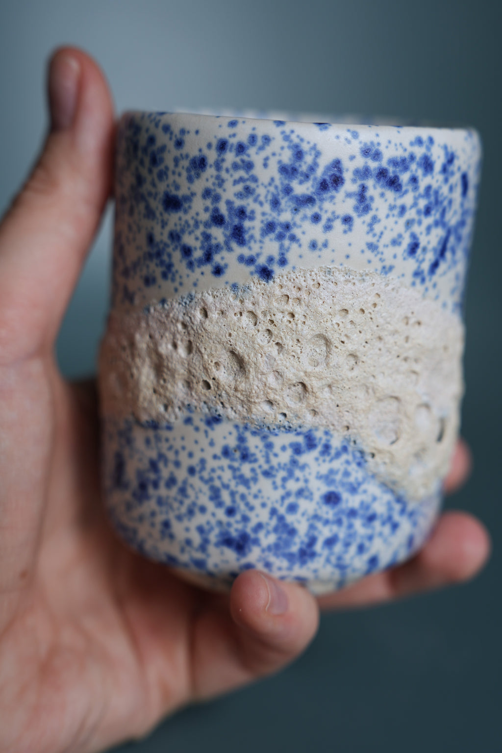 Handless mug 'Spatters'