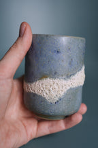 Handless mug 'Frozen surf'