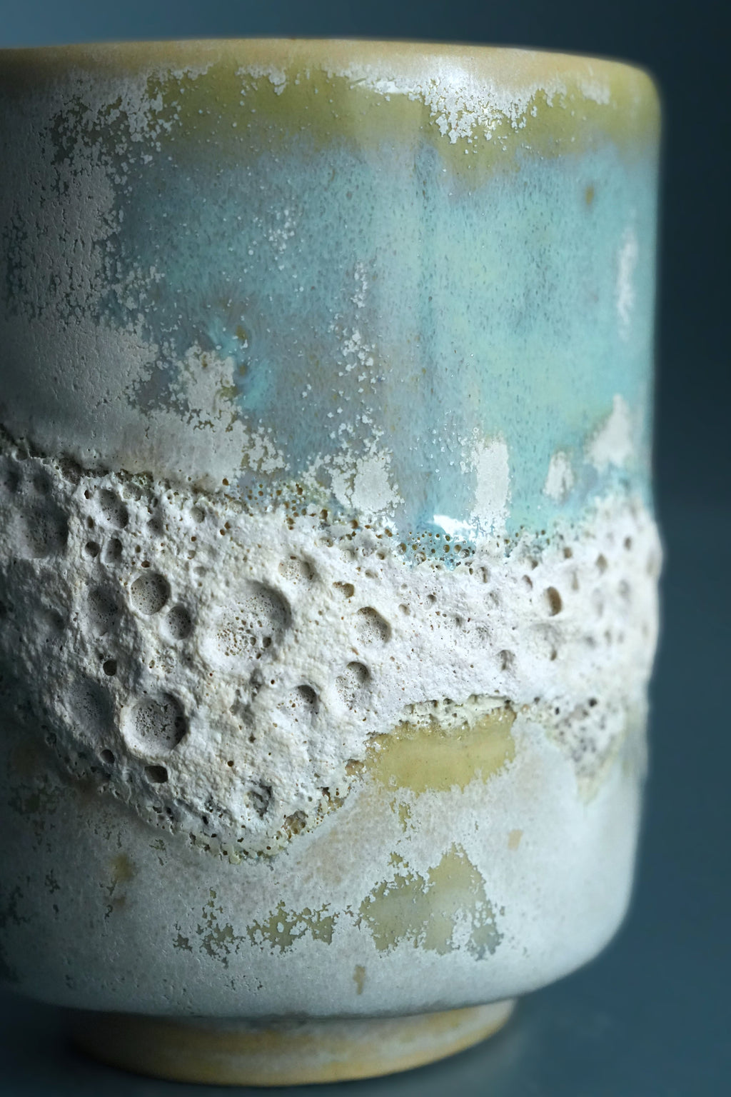 Handless mug 'Sea salt'