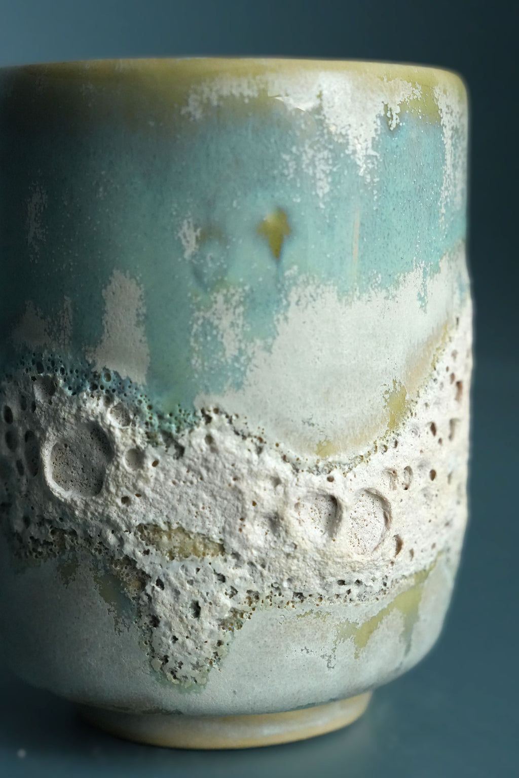 Handless mug 'Sea salt'